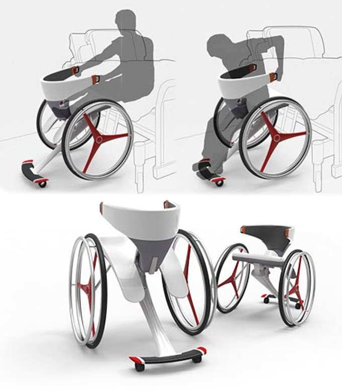 Slide Wheelchair