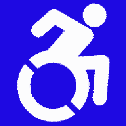 Le nouveau logo pour personnes handicapÃƒÂ©es ÃƒÂ  New-York USA
