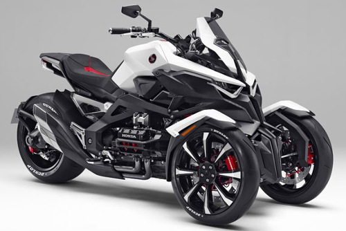 Honda Neowing, la moto à roues roues au Salon de Tokyo 2015