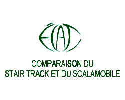 Comparaison du Stair Track et du Scalamobile par le Centre de readaptation InterVal, Quebec - Canada