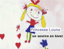 Princesse Louna un sourire en hiver de Stéphane Lebard