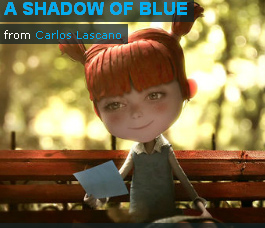 A shadow of blue